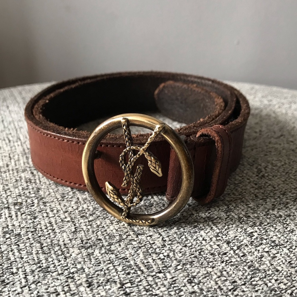 YSL saint laurent belt